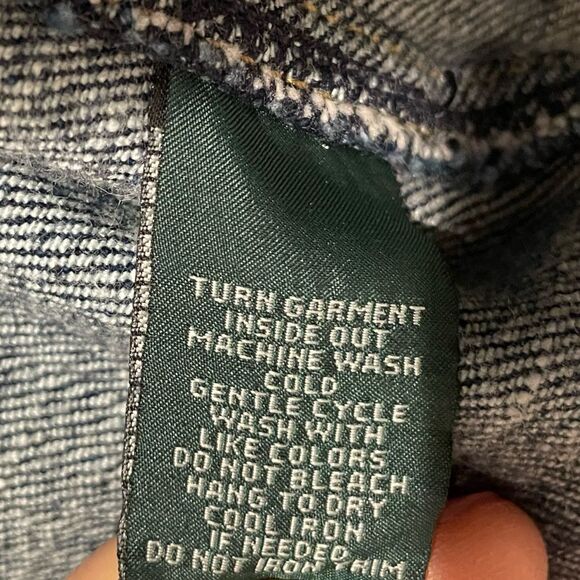 EUC Ralph Lauren Jean Company Jean Jacket Petite Sz. XSmall - Picture 6 of 8
